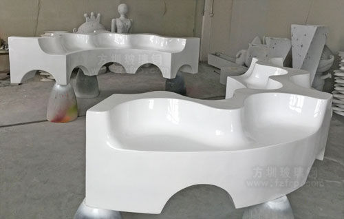 波浪造型玻璃鋼休閑椅工廠生產(chǎn)圖 波浪造型玻璃鋼休閑椅工廠生產(chǎn)圖
