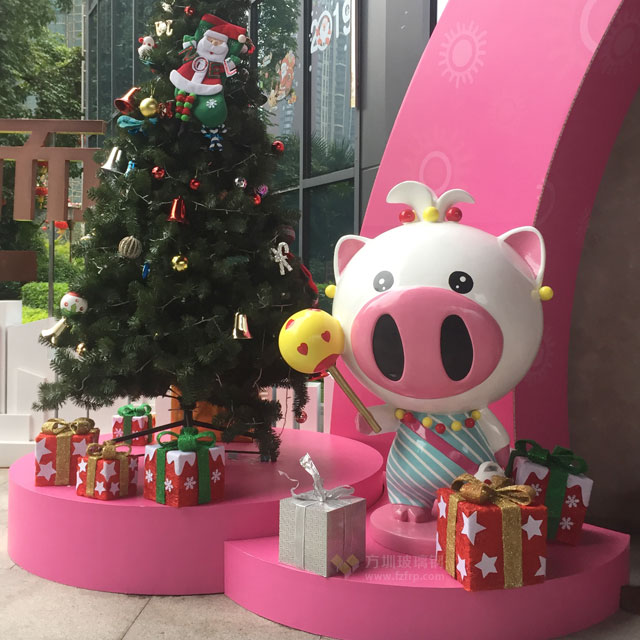 節(jié)慶玻璃鋼IP雕塑定制 節(jié)慶玻璃鋼IP雕塑定制