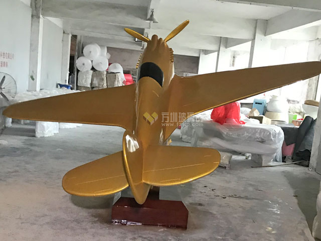 玻璃鋼黃金戰(zhàn)斧飛機模型 玻璃鋼黃金戰(zhàn)斧飛機模型