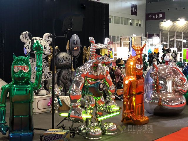 玻璃鋼卡通牛雕塑擺件納米噴鍍亮相深圳展會 玻璃鋼卡通牛雕塑擺件納米噴鍍亮相深圳展會
