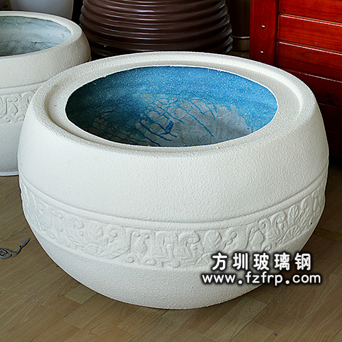 玻璃鋼仿砂巖花缽 玻璃鋼仿砂巖花缽